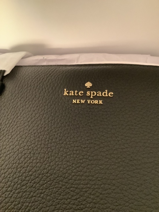 Kate Spade Juliette BLACK Pebbled Leather Medium Tote Shoulder Bag KN188 BNWT - Picture 7 of 7